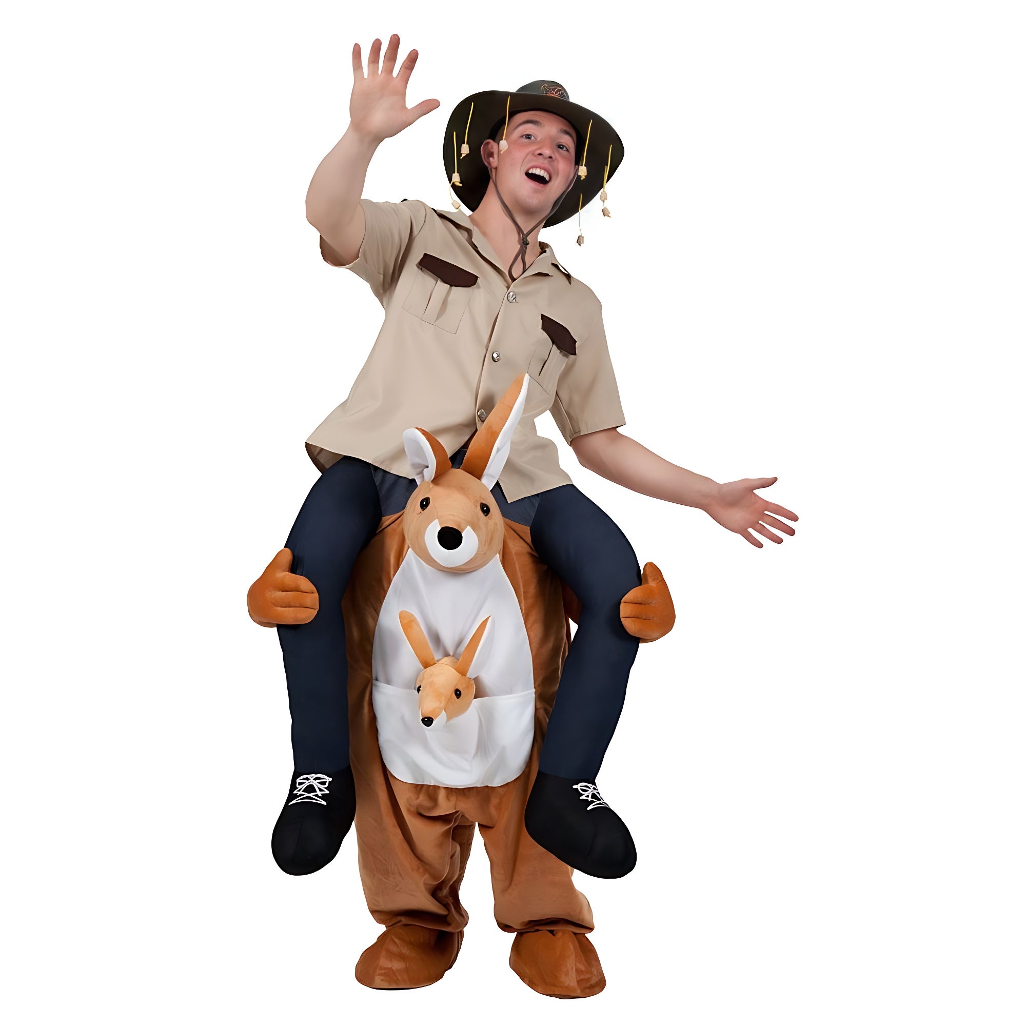 White Bear Pink Pig Rabbit Kangaroo Horse Funny Puppet Costumes